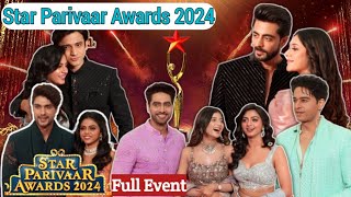 Star Parivaar Awards 2024 l Uncut l SamriddhiRohitHiteshBhavika amp More [upl. by Gnuh327]