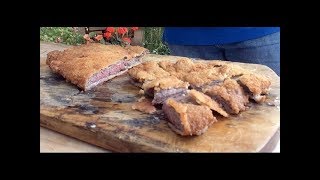 Milanesa de Asiento al Disco  Recetas del Sur [upl. by Asp621]