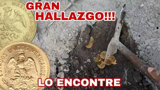 BUSCADOR DE TESOROS ENCUENTRA MONEDA DE ORO🟡HALLAZGO INESPERADO [upl. by Roxie133]