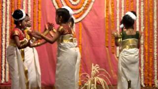 Thiruvathira played by kids kaithapoo [upl. by Hilario363]