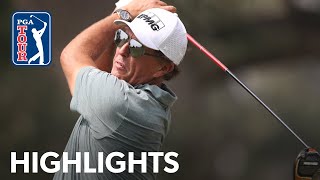 Phil Mickelson shots 2under 70  Round 3  Safeway Open 2020 [upl. by Bela]