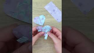 💜💚💜DIY woven paper hearts [upl. by Cybil]