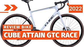 Cube Attain Gtc Race 2022 New Road Race Bike Insane Speed [upl. by Cioban492]