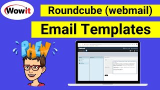 Roundcube webmail  How to create and use Templates [upl. by Andras364]