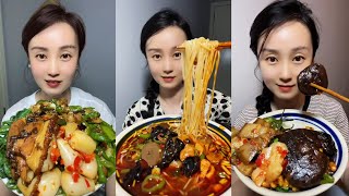 Yummy 126 Eat Delicious food😋 😋mukbang eatingshow delicious [upl. by Esaertal]