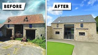 TIMELAPSE RENOVATION 3 ans dune grange en 30 minutes [upl. by Clerc]