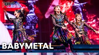 BABYMETAL  KARATE RATATA amp Gimme Chocolate live at Pinkpop 2024 [upl. by Adnovoj372]