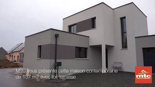 Visite maison contemporaine dans le 49  constructeur de maisons MTC [upl. by Dulci]