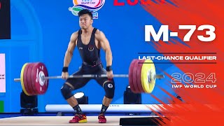 73kg IWF World Cup 2024  Full Session [upl. by Shaer]