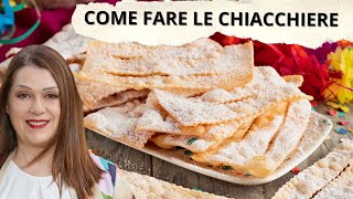 Chiacchiere croccanti e bollose come fare il dolce di Carnevale [upl. by Carlotta]