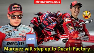 Ducati Doesnt Close Marquez Up to Factory Team  Marquez Joins the 2025 Ducati MotoGP Factory Team [upl. by Zarah]