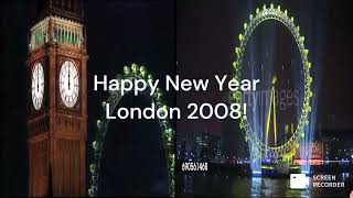 London NYE 2008 [upl. by Lawrenson]