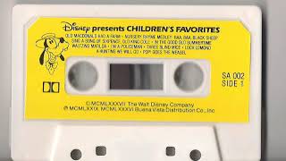 Disney Childrens Favorites Cassette Tape [upl. by Htebazileyram]