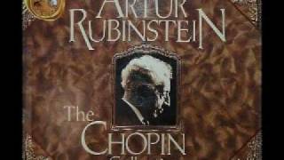 Arthur Rubinstein  Chopin Impromptu No 3 in G flat Op 51 [upl. by Brotherson]