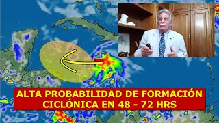 ALTA PROBABILIDAD DE FORMACIÓN CICLÓNICA EN EL CARIBE OCCIDENTAL MAR 12 NOV 24 [upl. by Sera]