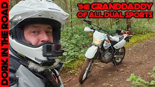 Extended Suzuki DR650 On and Off Road Test Ride 100 Miles [upl. by Rebmyk]