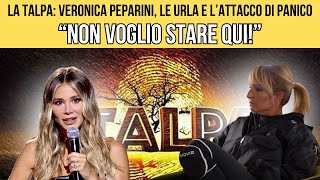 VERONICA PEPARINI IN LACRIME A LA TALPA IL PANICO IL SUPPORTO DI ANDREAS E IL RISCATTO [upl. by Yspyg]