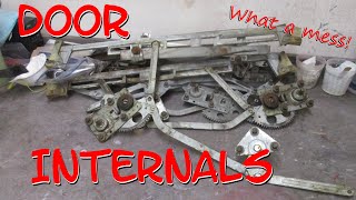 Triumph Spitfire Door Internals  Part 1  Roundtail Restoration [upl. by Aynahs1]