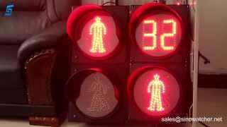 LED Pedestrian Signal with Countdown Timer [upl. by Dewar]