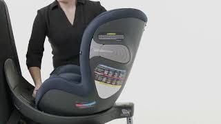 CYBEX USA  Sirona S  RearFacing Installation with Seat Belt [upl. by Keele307]