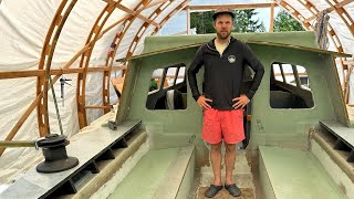 Boat Build Building Bombproof Coamings E81 [upl. by Ahsenek]