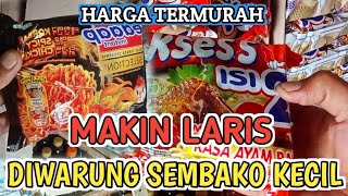 Daftar Mie Instan Paling Laris Diwarung Sembako Kecil [upl. by Nivrehs562]