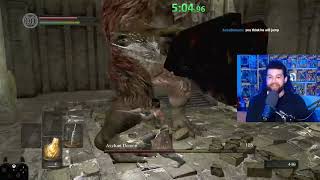 Dark Souls Enemy Randomizer but I Eat DISGUSTING Jellybeans on DEATH [upl. by Nosneh]