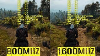 Kingston 16GB RAM DDR3  800MHZ vs 1600MHZ  COMPARISON [upl. by Billye684]