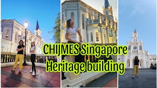 Walking Tour  CHIJMES heritage building located in the heart of the City Hall [upl. by Kindig]