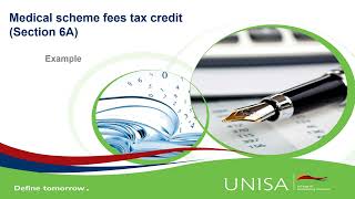 Individuals Medical scheme fees tax credits s6A [upl. by Anerda]