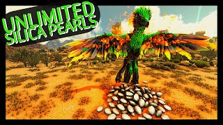 UNLIMITED Silica Pearls  Phoenix Trick  Ark Survival Evolved [upl. by Eiralav44]