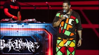 Busta Rhymes Appears To Have Wore A Red Dress To Atlanta Concert [upl. by Noizneb]