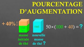 4e Pourcentage daugmentation [upl. by Emmit]