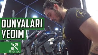 DÜNYALARI YEDİM 3000 KALORİ  Antrenman  Beslenme VLOG [upl. by Naihtsirc]