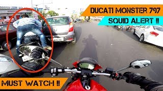 SQUID WANTS TO RACE  DUCATI MONSTER 797 [upl. by Freeland]