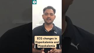 ECG changes in Hyperkalemia and Hypokalemia motivation bscnurshing education nurseducator study [upl. by Nos]