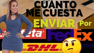 📦COMO COTIZAR UN ENVÍO FEDEXDHL ESTAFETA❓ Cuánto me cuesta un envio🤔 [upl. by Boice]