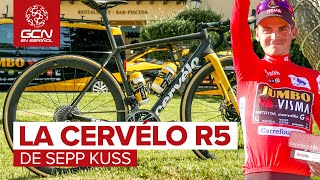 La Cervélo R5 de Sepp Kuss Equipo JumboVisma de la Vuelta a España [upl. by Rowen]