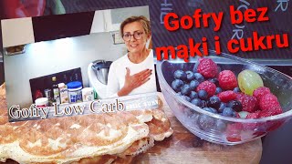 143 GOFRY na low carb👨‍🍳bez cukru i mąki👩‍🍳 Porady spod lady [upl. by Alliscirp843]