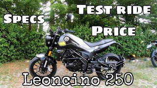 BENELLI LEONCINO 250cc  FULL REVIEW TAGALOG [upl. by Leatrice]