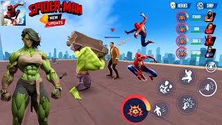 Spiderman Ironman Hulk Deadpool Avengers Superhero Vs Criminal Part 1560  Spider Fighter 3 [upl. by Andria]