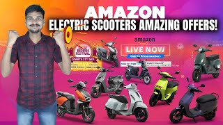 Electric Scooters Huge Discount  Amazon Hero Vida Ola S1 Chetak  EV Bro [upl. by Naomi]