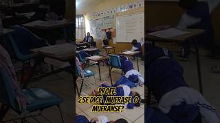 PROFE ¿SE DICE MUÉRASE O MUÉRANSE 😄 😃 😄 clasesdivertidas [upl. by Sorrows]