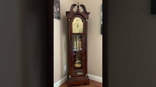 Ridgeway Grandfather clock  1984 Chiming [upl. by Jarvis]