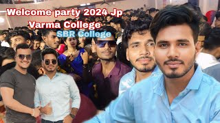 Welcome party 2024 Jp Varma College  SBR College Bilaspur Chhattisgarh freshers party 2024 [upl. by Ayotaj]