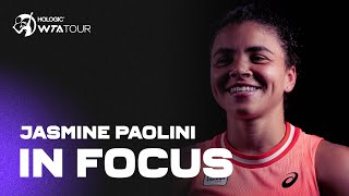 In Focus with Jasmine Paolini [upl. by Samantha]