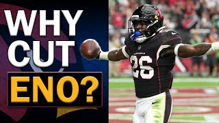 My Initial Thoughts on Why the Arizona Cardinals Released Eno Benjamin [upl. by Timus148]