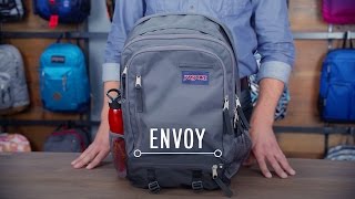 JanSport Pack Review Envoy Laptop Backpack [upl. by Ahsaeyt]