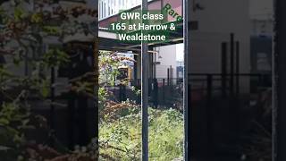 RARE GWR class 165 at Harrow and Wealdstone [upl. by Hermie]