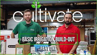 DIY Drip Irrigation Build Out For Your Grow Step by Step Tutorial Part One [upl. by Aenert]